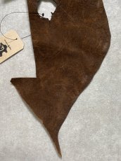 画像5: ヒポポタマス　カバ革　ブラウン　ヒポレザー　かば革　エキゾチックレザー (5)