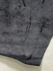 画像6: ヒポポタマス　カバ床革　エンボスブラック　ヒポレザー　かば革 (6)