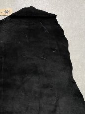 画像3: ヒポポタマス　カバ床革　エンボスブラック　ヒポレザー　かば革 (3)