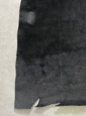 画像4: ヒポポタマス　カバ床革　エンボスブラック　ヒポレザー　かば革 (4)