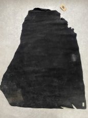 画像9: ヒポポタマス　カバ床革　エンボスブラック　ヒポレザー　かば革 (9)