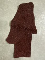 画像1: ヒポポタマス　カバ革　ボルドー　エンボス　ヒポレザー　かば革 ハギレ (1)