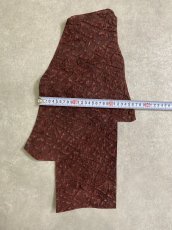 画像6: ヒポポタマス　カバ革　ボルドー　エンボス　ヒポレザー　かば革 ハギレ (6)