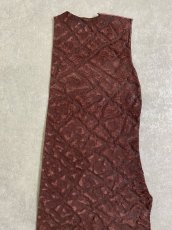 画像2: ヒポポタマス　カバ革　ボルドー　エンボス　ヒポレザー　かば革 ハギレ (2)