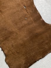 画像3: ヒポポタマス　カバ革　ブラウン　ヒポレザー　かば革　エキゾチックレザー (3)
