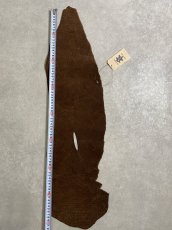 画像8: ヒポポタマス　カバ革　ブラウン　ヒポレザー　かば革 (8)