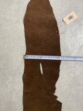 画像9: ヒポポタマス　カバ革　ブラウン　ヒポレザー　かば革 (9)
