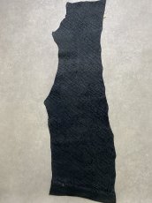 画像1: ヒポポタマス　カバ革　エンボスブラック　ヒポレザー　かば革 (1)