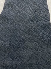 画像2: ヒポポタマス　カバ革　エンボスブラック　ヒポレザー　かば革 (2)