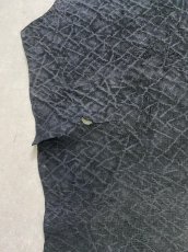 画像8: ヒポポタマス　カバ革　エンボスブラック　ヒポレザー　かば革 (8)