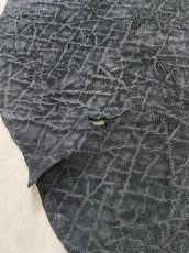 画像9: ヒポポタマス　カバ革　エンボスブラック　ヒポレザー　かば革 (9)