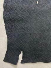 画像7: ヒポポタマス　カバ革　エンボスブラック　ヒポレザー　かば革 (7)