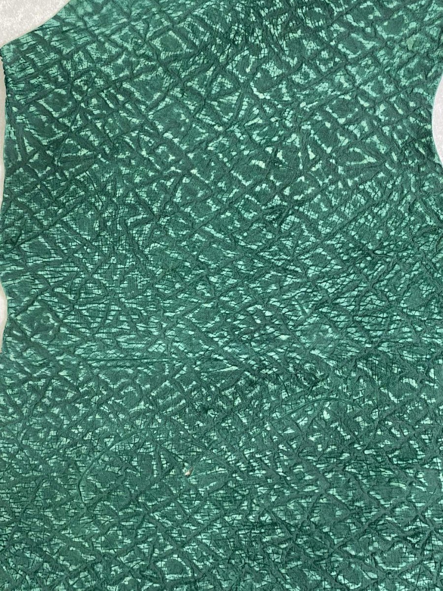 画像2: ヒポポタマス　カバ革　エンボス　グリーン　ヒポレザー　かば革 (2)