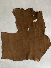 画像1: ヒポポタマス　カバ革　ブラウン　ヒポレザー　かば革 (1)