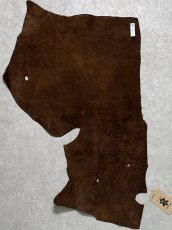 画像8: ヒポポタマス　カバ革　ブラウン　ヒポレザー　かば革 (8)