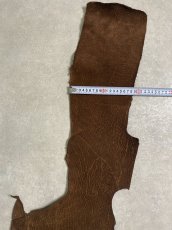 画像6: ヒポポタマス　カバ革　ブラウン　ヒポレザー　かば革 (6)