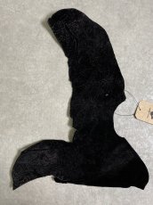 画像1: ヒポポタマス　カバ革　ブラック　ヒポレザー　かば革 (1)
