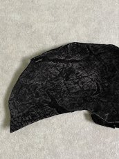 画像3: ヒポポタマス　カバ革　ブラック　ヒポレザー　かば革 (3)