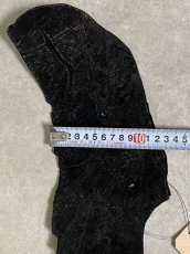 画像5: ヒポポタマス　カバ革　ブラック　ヒポレザー　かば革 (5)