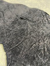 画像8: ヒポポタマス　カバ革　ブラック　ヒポレザー　かば革 (8)