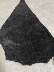 画像5: ヒポポタマス　カバ革　ブラック　ヒポレザー　かば革 (5)