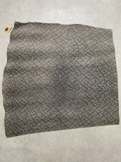 画像1: ヒポポタマス　カバ革　エンボス　グレー  ヒポレザー　かば革　型押し　 (1)