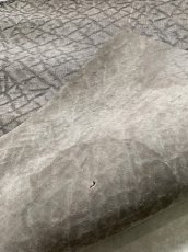 画像9: ヒポポタマス　カバ革　エンボス　グレー  ヒポレザー　かば革　型押し　 (9)