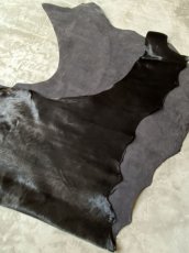 画像8: ホース ヘアー　ブラック　馬革毛付き　ホースレザー　本革 (8)