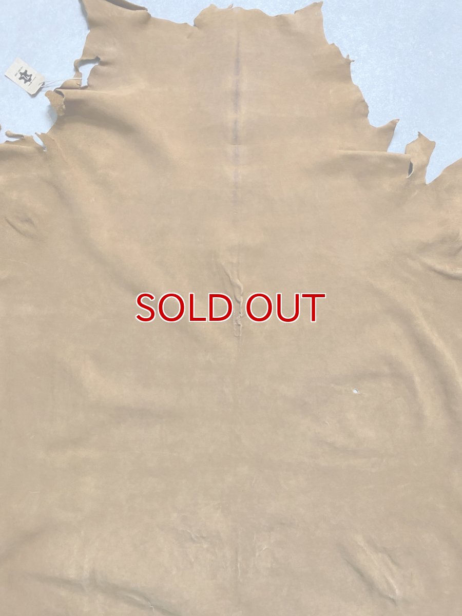 画像5: KUDUクードゥー　 床革スウェード　キャメル　クーズー (5)