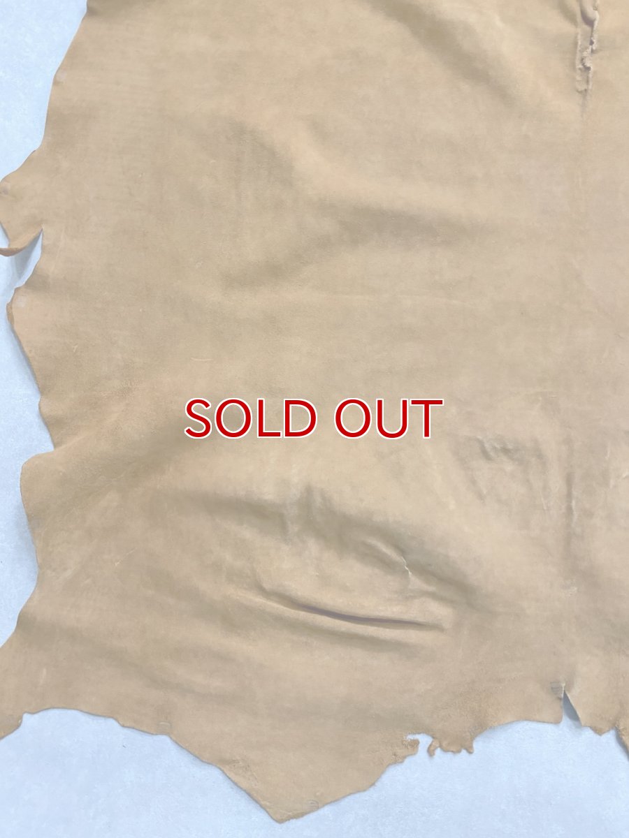 画像8: KUDUクードゥー　 床革スウェード　キャメル　クーズー (8)