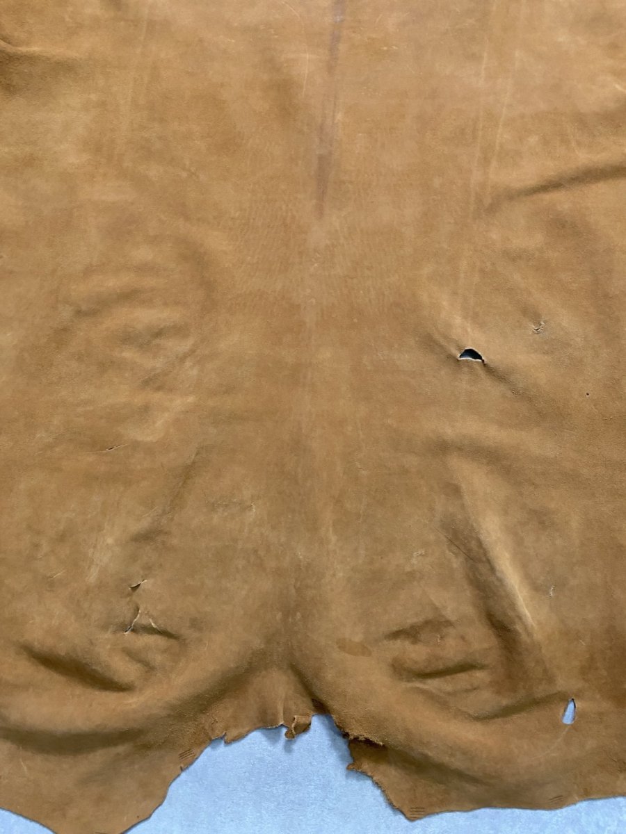 画像10: KUDUクードゥー　 床革スウェード　キャメル　クーズー (10)