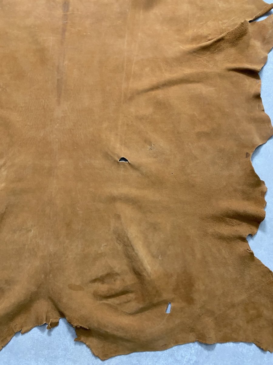 画像11: KUDUクードゥー　 床革スウェード　キャメル　クーズー (11)