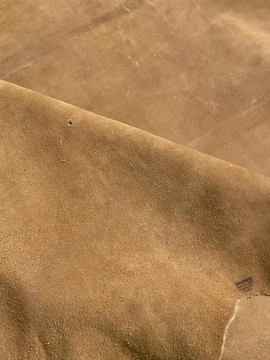 画像4: KUDUクードゥー　 床革スウェード　キャメル　クーズー (4)