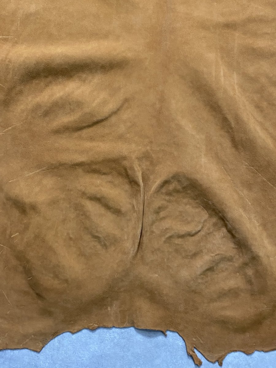 画像9: KUDUクードゥー  床革スウェード キャメル クーズー (9)