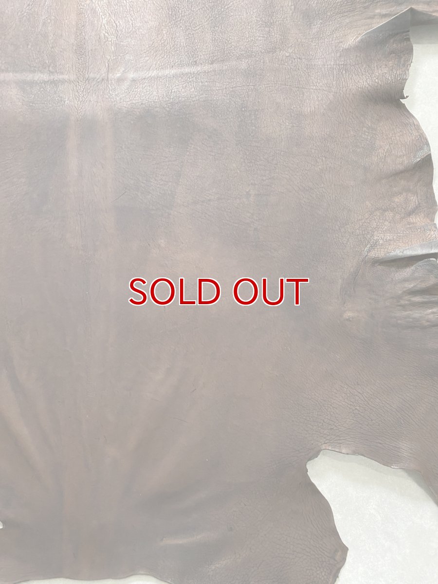 画像7: クードゥー　ヌメ革　チョコ　KUDU　クーズー (7)