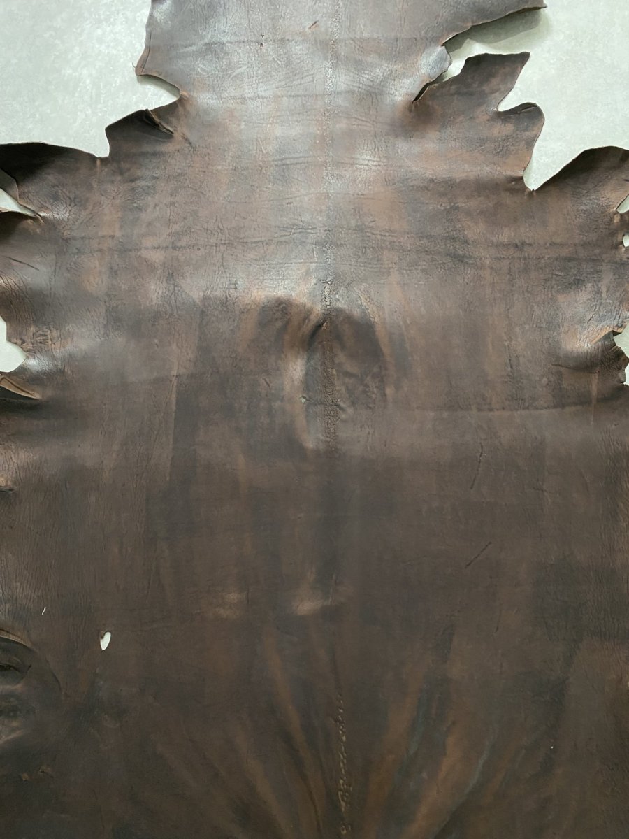 画像4: クードゥー　ヌメ革　チョコ　KUDU　クーズー (4)