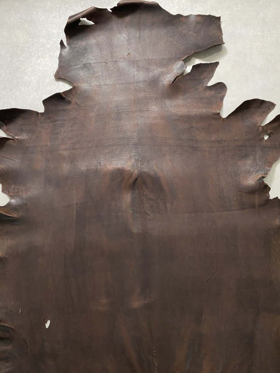 画像3: クードゥー　ヌメ革　チョコ　KUDU　クーズー (3)