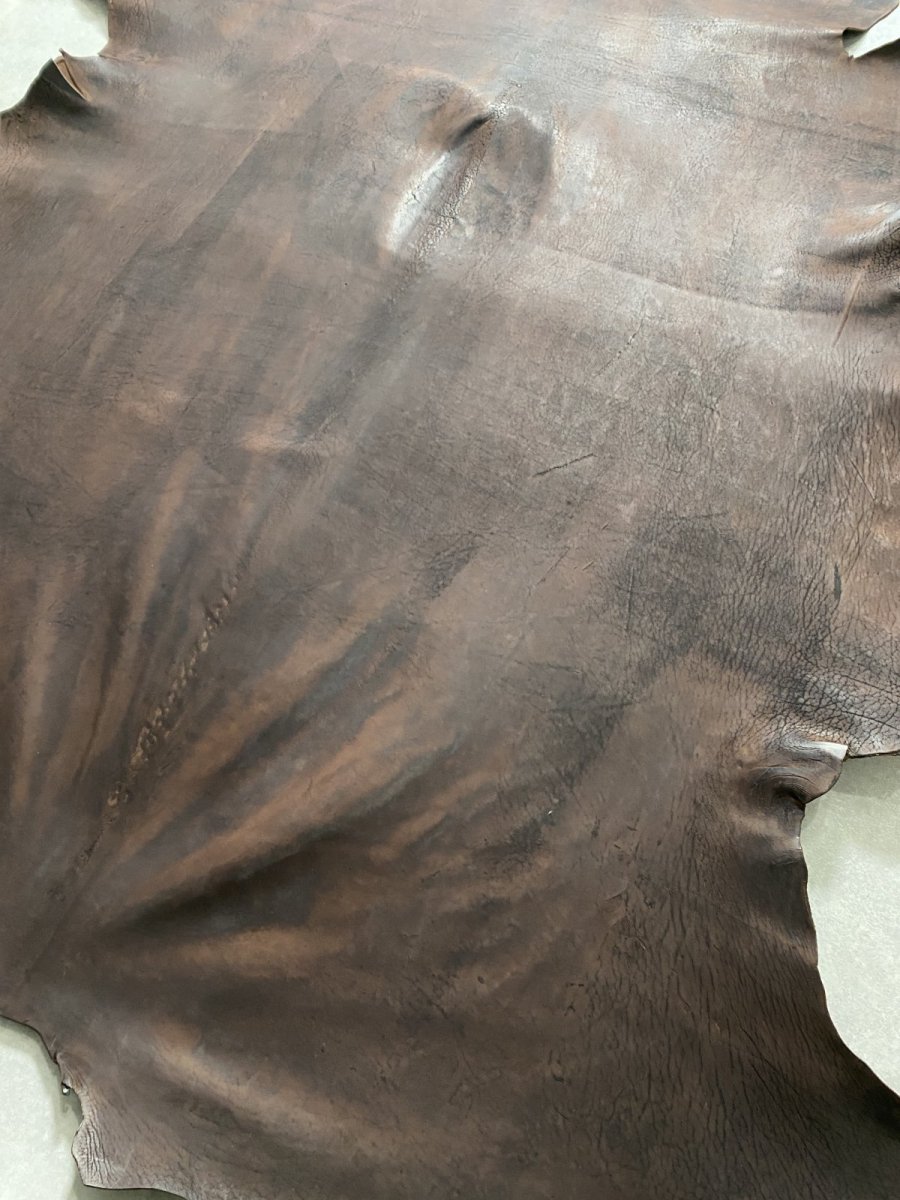 画像9: クードゥー　ヌメ革　チョコ　KUDU　クーズー (9)