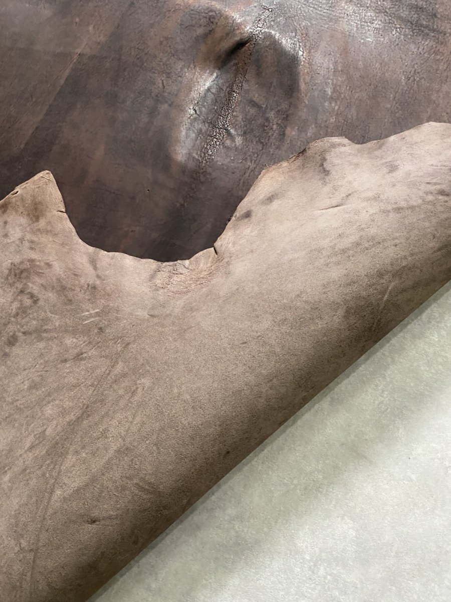 画像11: クードゥー　ヌメ革　チョコ　KUDU　クーズー (11)