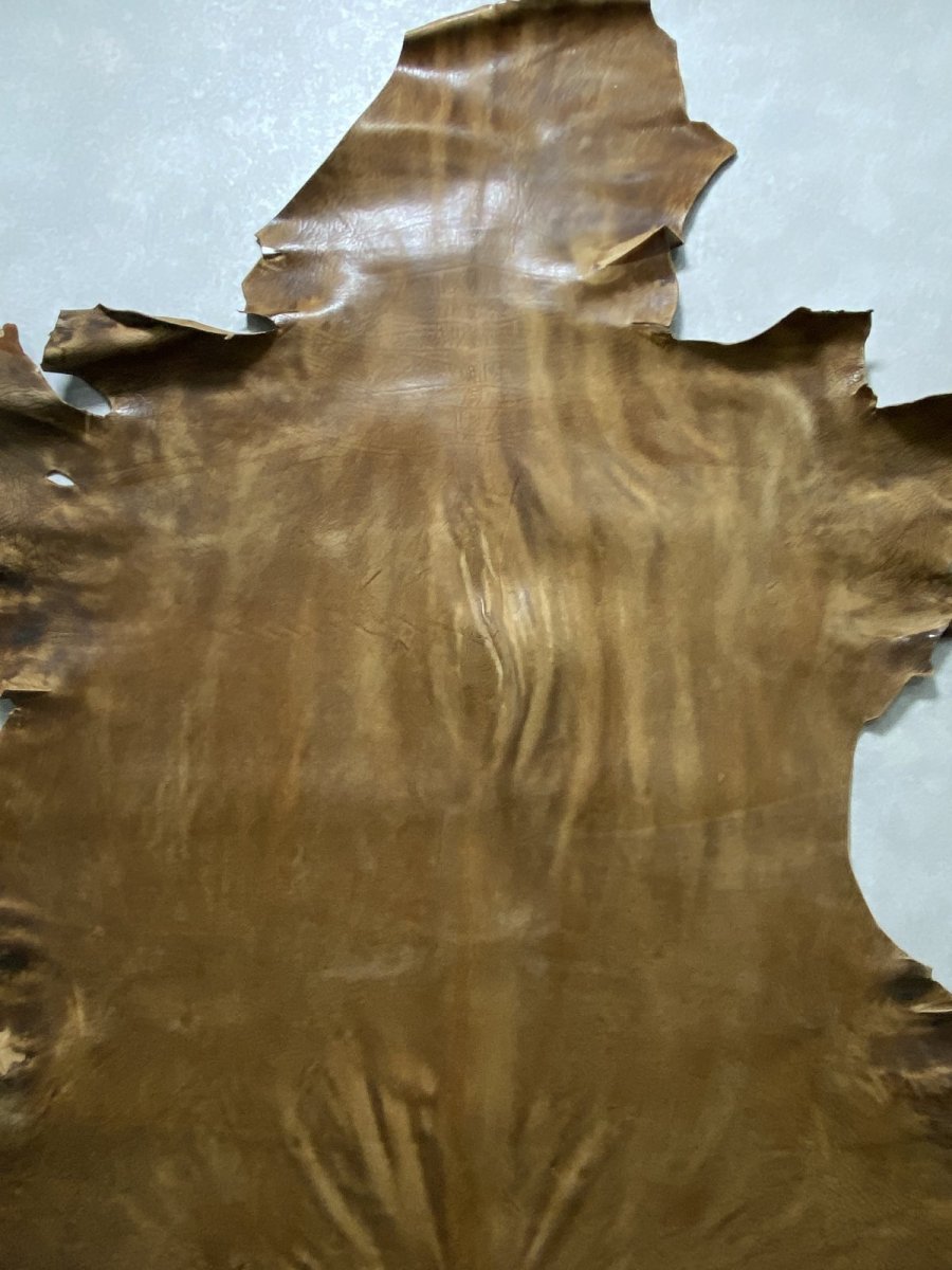 画像3: クードゥー　ヌメ革　キャメル　KUDU　クーズー (3)