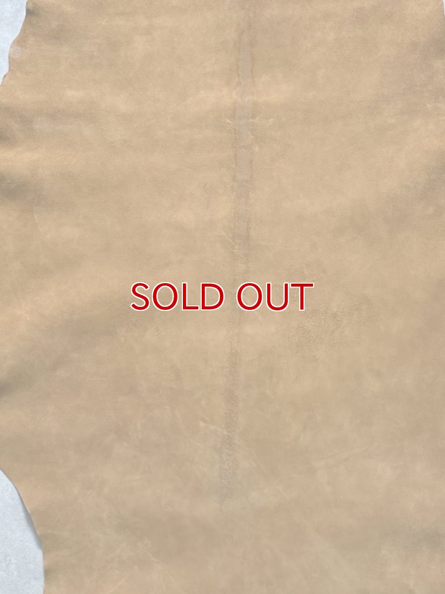 画像2: KUDUクードゥー　 床革スウェード　キャメル　クーズー (2)