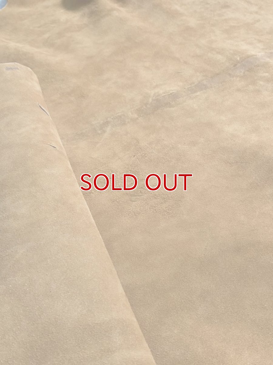 画像9: KUDUクードゥー　 床革スウェード　キャメル　クーズー (9)