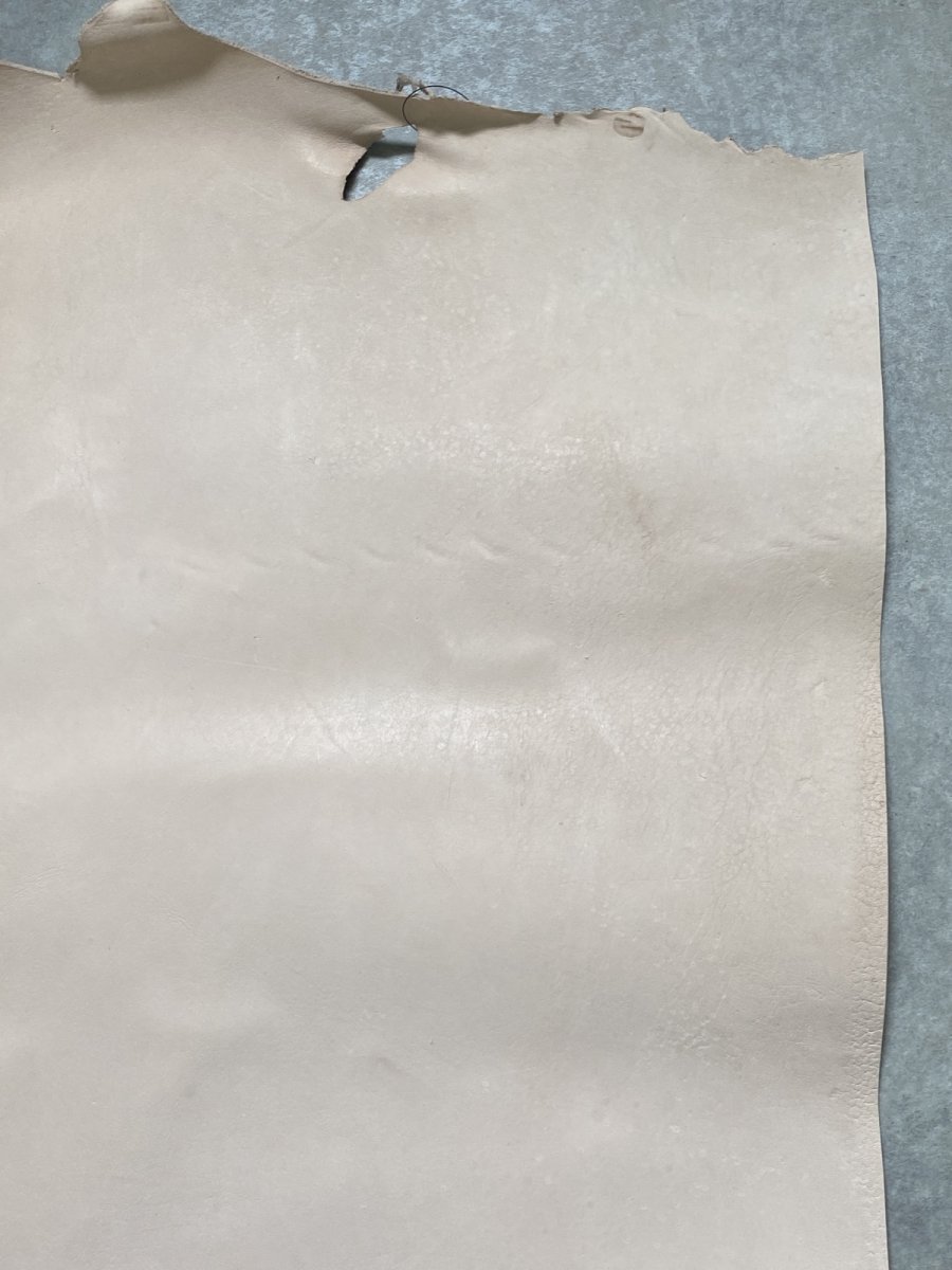 画像3: クードゥー　ヌメ革　ナチュラル　半裁　KUDU　クーズー (3)