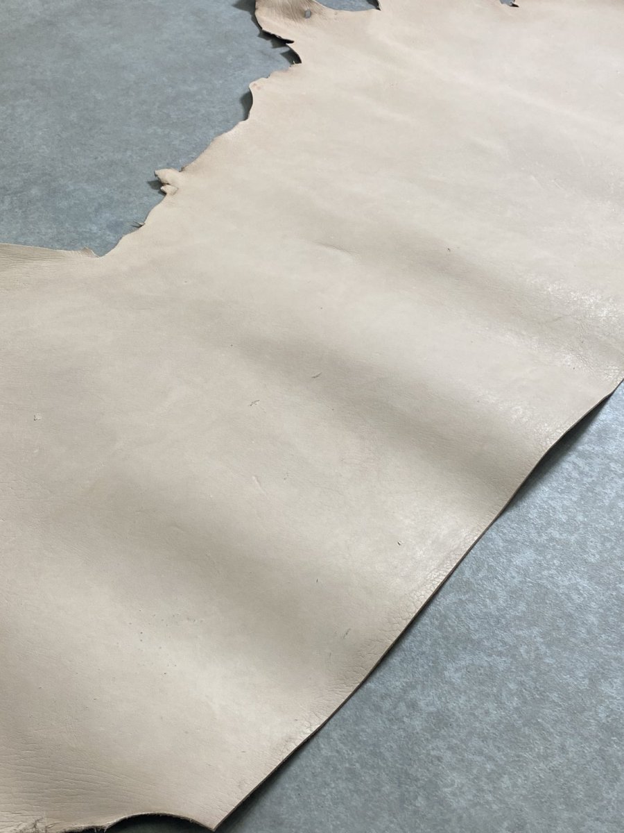 画像8: クードゥー　ヌメ革　ナチュラル　半裁　KUDU　クーズー (8)