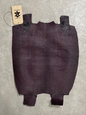 画像6: リザード　トカゲ革　ブラック　31cm　エキゾチックレザー (6)