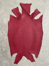 画像1: リザード　トカゲ革　マットピンク　２８cm　エキゾチックレザー (1)