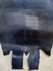 画像6: リザード　ブルー　藍染  27cm (6)