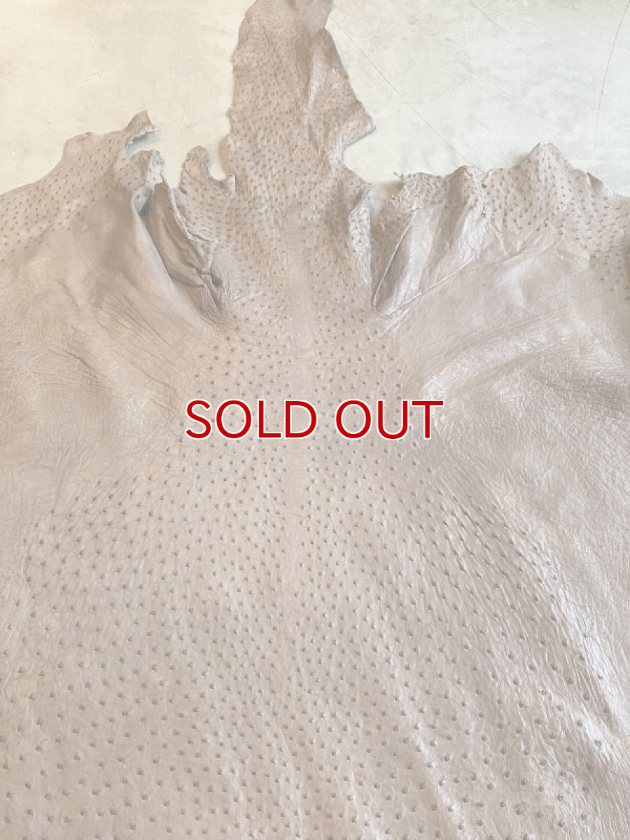 画像3: オーストリッチ　ミンクlot2　ダチョウ革　エキゾチックレザー (3)