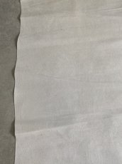 画像4: 豚　床革　ピッグスウェード　オフホワイト (4)