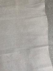 画像5: 豚　床革　ピッグスウェード　オフホワイト (5)